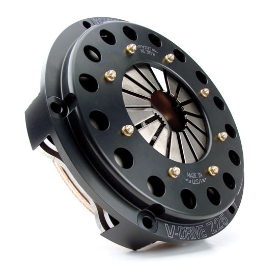 Quarter Master 298103 V-Drive 7.25 In 2 Disc Clutch, 1 Piece Rear Main Quarter Master 298103 V-Drive 7.25 In 2 Disc Clutch, 1 Piece Rear Main