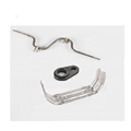 Pedal Car Parts, V-Front/Tooth Rear Axle Assembly with Saddle