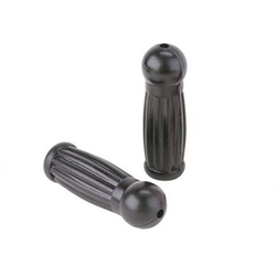 Ball End Grips for 3/8 Inch Handlebar, Black