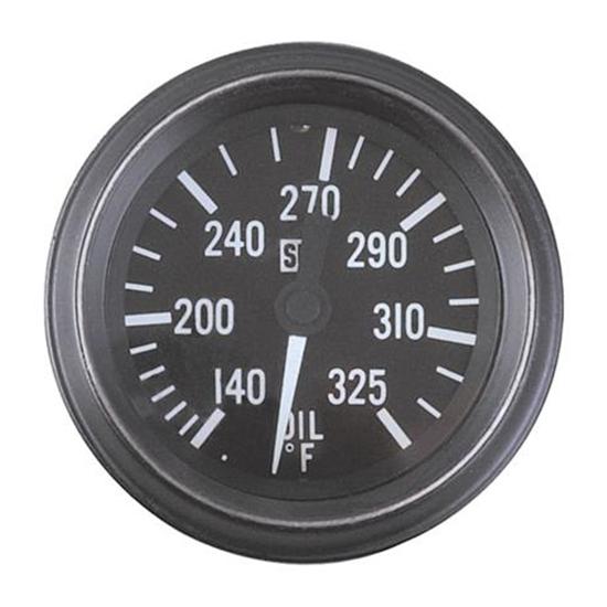 Stewart Warner 284-C72 HD 2-1/16 In. Oil Temperature Gauge, Mechanical