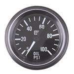 Stewart Warner 284D Heavy Duty 2-1/16 In Oil Pressure Gauge-Mechanical