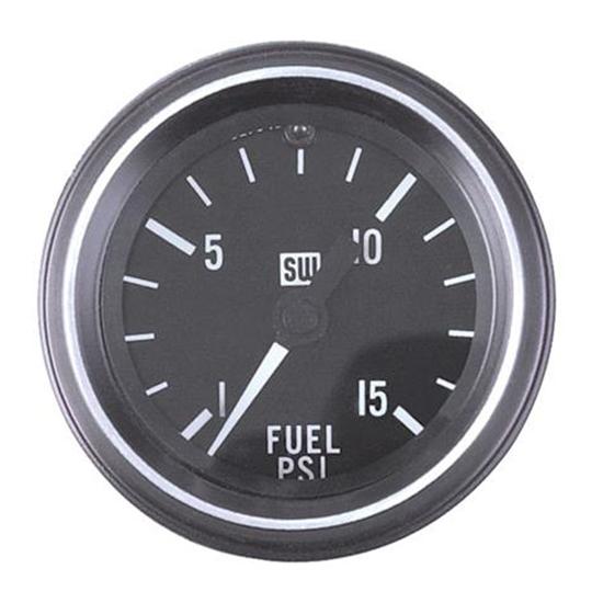Stewart Warner 284-E Heavy Duty Fuel Pressure Gauge, Mechanical