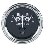 Stewart Warner 82200 Standard Ammeter Gauge-2-1/16 Inch, 30-0-30 Amps