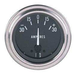 Stewart Warner 82310 Deluxe Ammeter Gauge, 2-1/16 Inch, 30-0-30 Amps