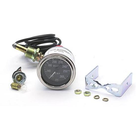 Stewart Warner Deluxe Water Temperature Gauge, Mechanical, 2-1/16 Inch Stewart Warner Deluxe Water Temperature Gauge, Mechanical, 2-1/16 Inch