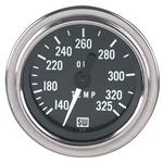 Stewart Warner Deluxe Oil Temperature Gauge, Mechanical, 2-1/6 Inch