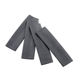 Accel 1859 Black Heat Shrink Sleeves, 4 Pack