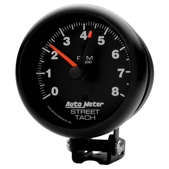 Auto Meter 2894 Z-Series Air-Core Pedestal Tach, 8k RPM, 3-3/4 Inch Auto Meter 2894 Z-Series Air-Core Pedestal Tach, 8k RPM, 3-3/4 Inch