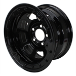 Bassett Wissota Certified Wheel, Beadlock, 15x8, 5 on 5 Inch, Black