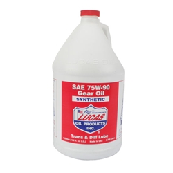 Lucas SAE 75W-90 Synthetic Racing Gear Oil, 1 Gallon