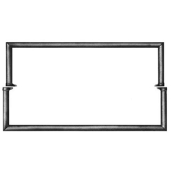 1923-25 Model T Windshield Frame, Chrome
