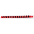 Ernst Mfg 8300-RED-1/4 Socket Organizer, 1/4 Inch Drive