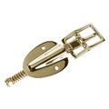 Vintage Hood Strap Buckle, Brass