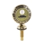 Model T Motor Meter, Wreathed, Brass Model T Motor Meter, Wreathed, Brass