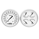 Garage Sale - Classic Instruments 1947-53 Chevy Pickup Gauge Set - White