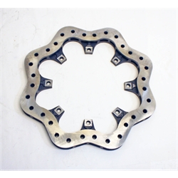 Garage Sale - Speedway Cast Iron Drilled Scalloped Rotor - 12.19 x .810