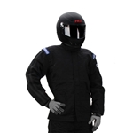 Garage Sale - Sparco Jade Three Layer Racing Jacket, Black, Size XXXXL