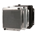 AFCO Direct Fit 1963-66 Falcon/Comet/Mustang Radiators, Pass. Side Outlet