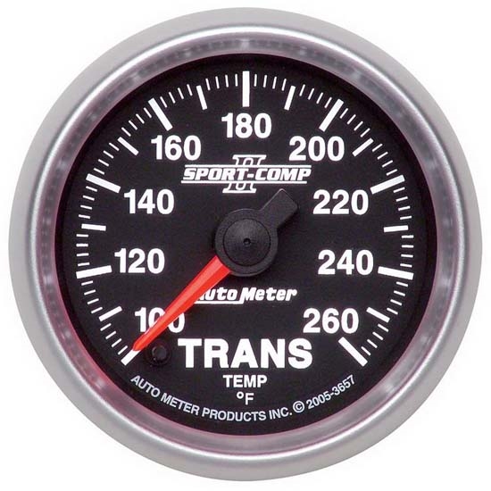 Auto Meter 3657 Sport-Comp II Digital Stepper Motor Trans Temp Gauge Auto Meter 3657 Sport-Comp II Digital Stepper Motor Trans Temp Gauge