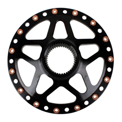 Winters Performance 3784 Black Forged Aluminum Splined Rear Hub