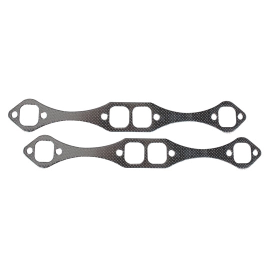 Extreme Exhaust Gaskets, Small Block Chevy, 1-5/8 Inch Oval Port Extreme Exhaust Gaskets, Small Block Chevy, 1-5/8 Inch Oval Port