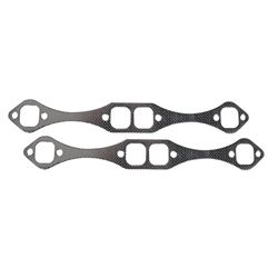 Extreme Exhaust Gaskets, Small Block Chevy, 1-5/8 Inch Oval Port