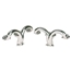 Tru-Ram Small Block Chevy Exhaust Manifolds, Polished Stainless Tru-Ram Small Block Chevy Exhaust Manifolds, Polished Stainless