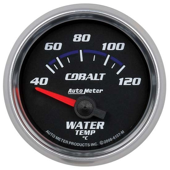Auto Meter 6137-M Cobalt Air-Core Water Temperature Gauge, 2-1/16 Inch Auto Meter 6137-M Cobalt Air-Core Water Temperature Gauge, 2-1/16 Inch
