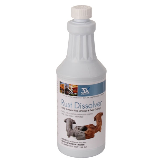 3X Chemistry Rust Dissolver, Quart 3X Chemistry Rust Dissolver, Quart