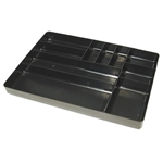 Ernst Mfg 5011-BLACK Tool Organizer Tray, Black