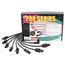 Taylor Cable 70054 8mm Spark Plug Wires, Straight, Wire Core, Black Taylor Cable 70054 8mm Spark Plug Wires, Straight, Wire Core, Black