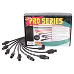 Taylor Cable 70054 8mm Spark Plug Wires, Straight, Wire Core, Black