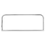 One-Piece Round Top Model T Windshield for Angled Posts, 14 x 40-1/2 Inch