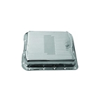 700R4 Transmission Pan-Chrome Steel