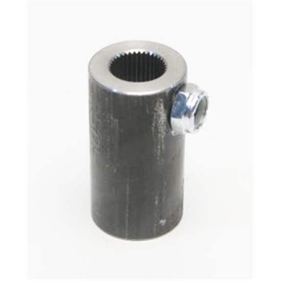 Steering Coupler, 3/4"-36 Spline To 3/4" Round Non-Flex Steering Coupler, 3/4"-36 Spline To 3/4" Round Non-Flex
