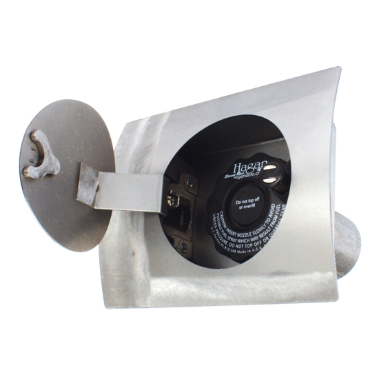 Hagan Street Rods 90 RC 90 Deg Curve Series Round Fuel Door eBay