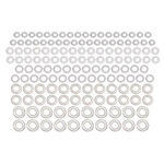Speed Fast 148 Piece AN Washer Kit, Thin