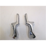 Garage Sale - 1915-25 Model T Short Style Windshield Posts, Chrome