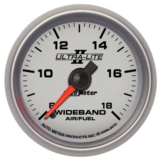 Auto Meter 4970 Ultra-Lite II Digital Stepper Motor Wideband AFR Gauge Auto Meter 4970 Ultra-Lite II Digital Stepper Motor Wideband AFR Gauge