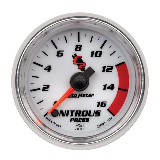 Auto Meter 7174 C2 Digital Stepper Motor Nitrous Pressure Gauge Auto Meter 7174 C2 Digital Stepper Motor Nitrous Pressure Gauge