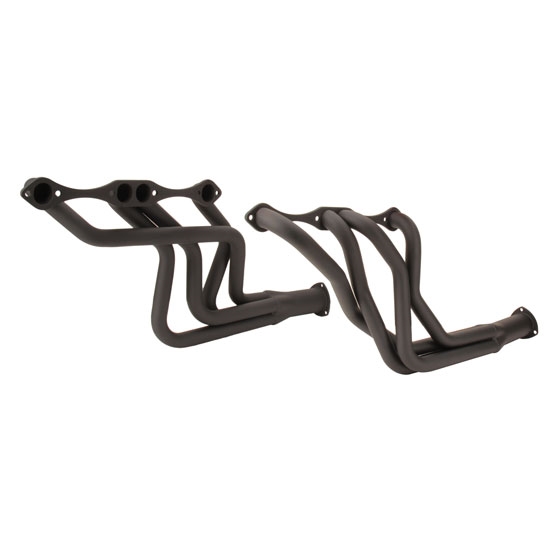1965-1989 Small Block Chevy Long Tube Headers, Painted Black 1965-1989 Small Block Chevy Long Tube Headers, Painted Black