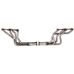 1965-1989 Small Block Chevy Long Tube Headers, Plain