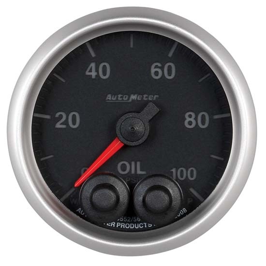 Auto Meter 5652 Elite Digital Stepper Motor Oil Pressure Gauge Auto Meter 5652 Elite Digital Stepper Motor Oil Pressure Gauge