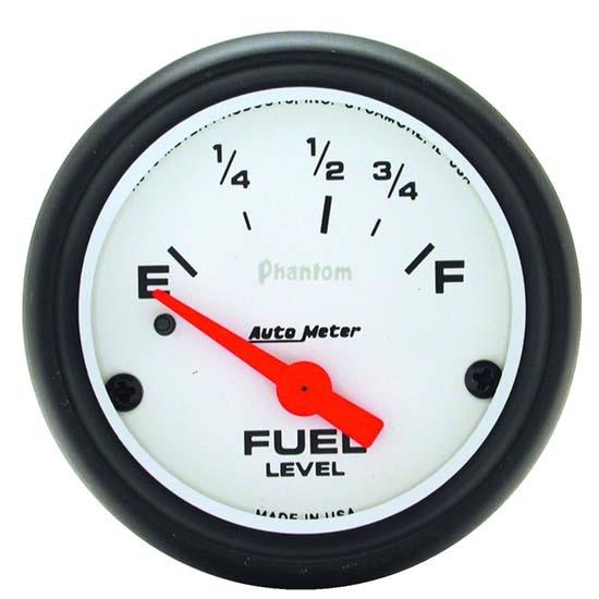 Auto Meter 5814 Phantom Air-Core Electric Fuel Level Gauge, 2-1/16 In. Auto Meter 5814 Phantom Air-Core Electric Fuel Level Gauge, 2-1/16 In.