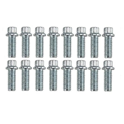 Dynatech® Header Bolt 3/8 x 1 Inch, 12 Point, 16 Pack
