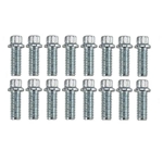 Dynatech® Header Bolt 3/8 x 1 Inch, 12 Point, 16 Pack