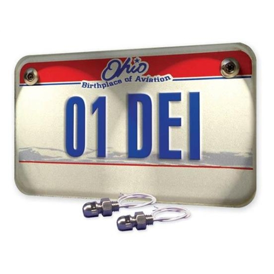 DEi 030309 LED Lite'N Boltz License Plate Lighting Kit, Dome, 4 Piece