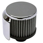Push-In Valve Cover Breather With Shield