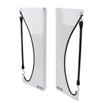 HRP HRP6553-WHT Nose Wing Trailer Mount