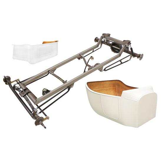 Basic 1923 T-Bucket Frame Kit w/ Standard Body and Bed, No Floor Basic 1923 T-Bucket Frame Kit w/ Standard Body and Bed, No Floor